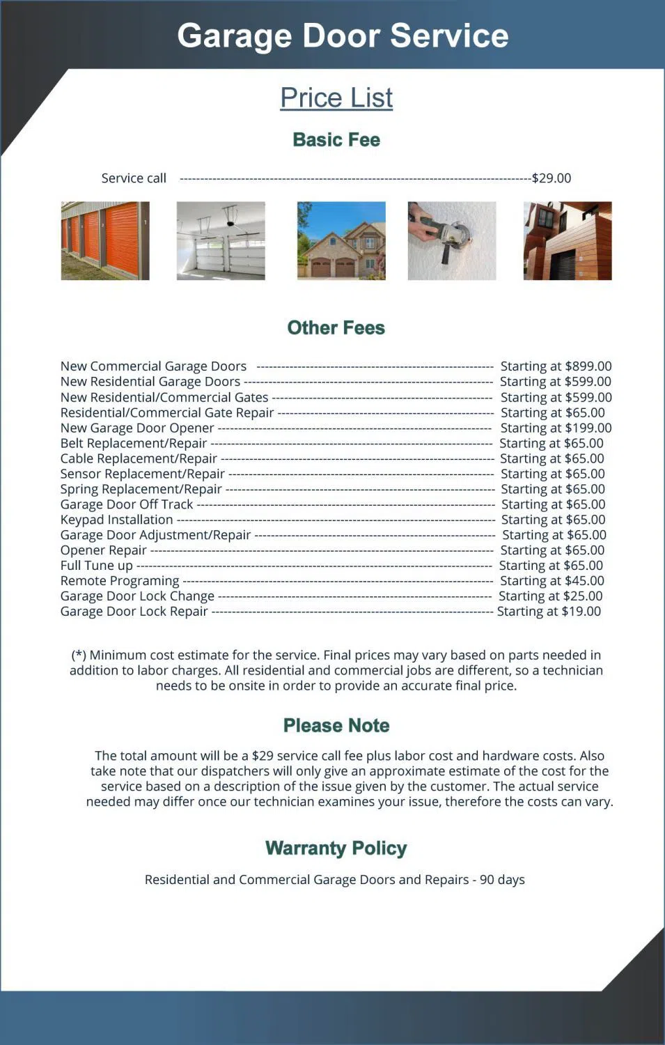 Exclusive Garage Door Service Cleveland, OH 216-245-1178